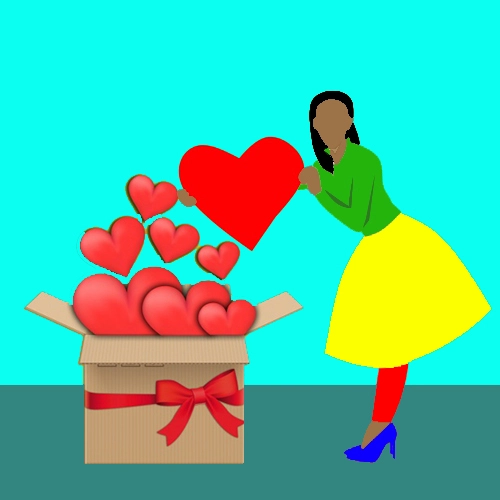 Ethiopian woman - gift